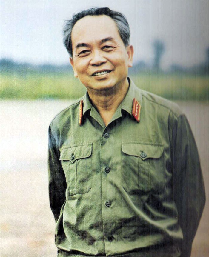 Đại tướng Võ Nguyên Giáp thăm Quảng Bình năm 1973.